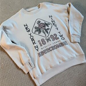 Abercrombie & Fitch kids stone beige  Sweatshirt